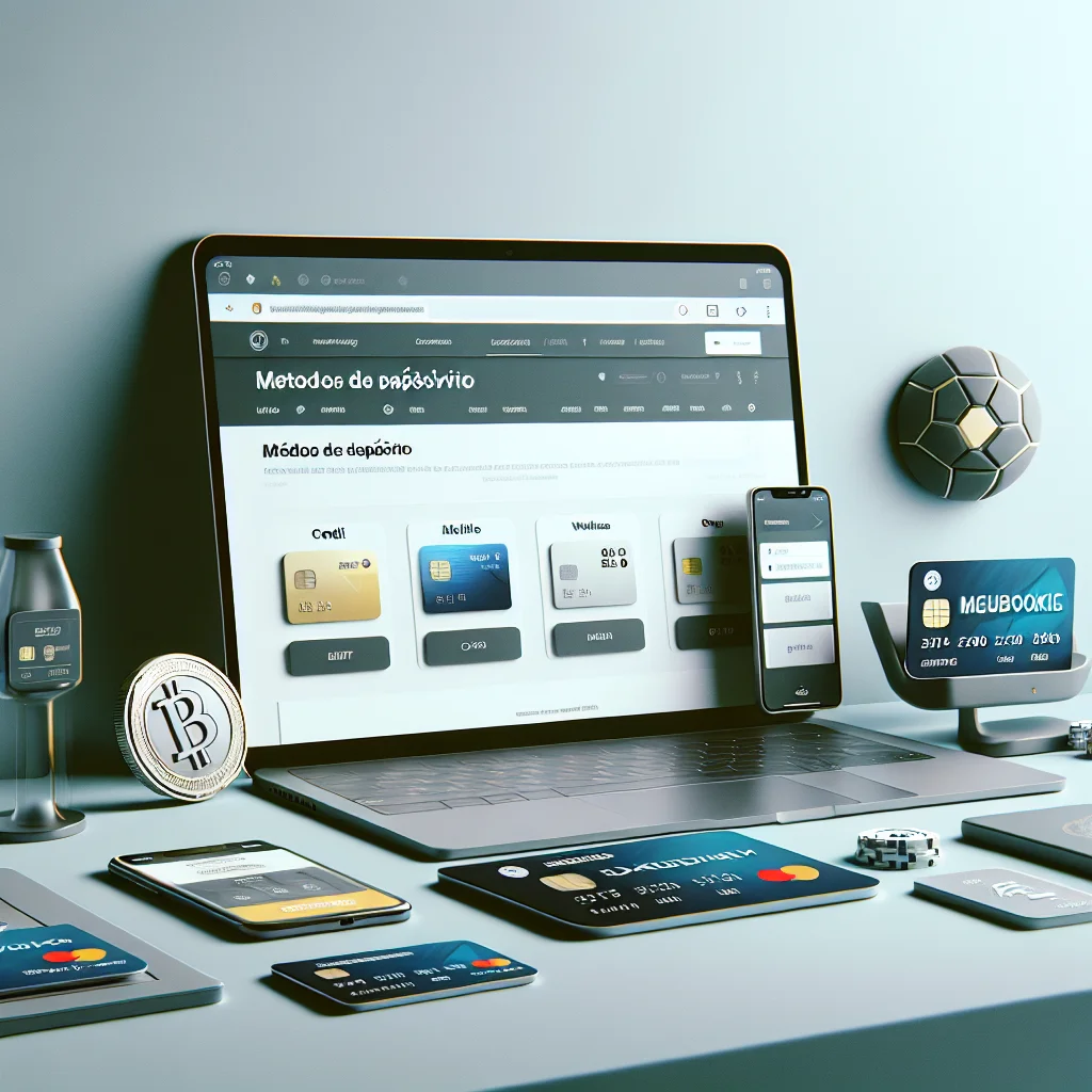 Métodos de depósito disponíveis no meuBookie